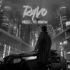 Ravo - Need to Know (Radio Edit)